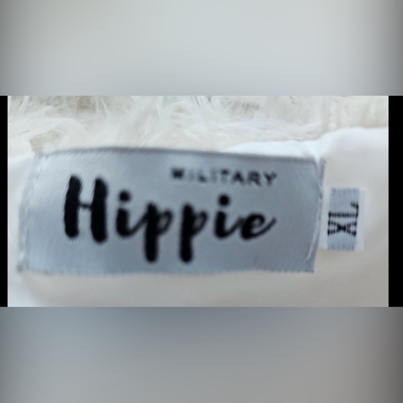 *MILITARY HIPPIE* [NWOT] fringe coat - Picture 6 of 6